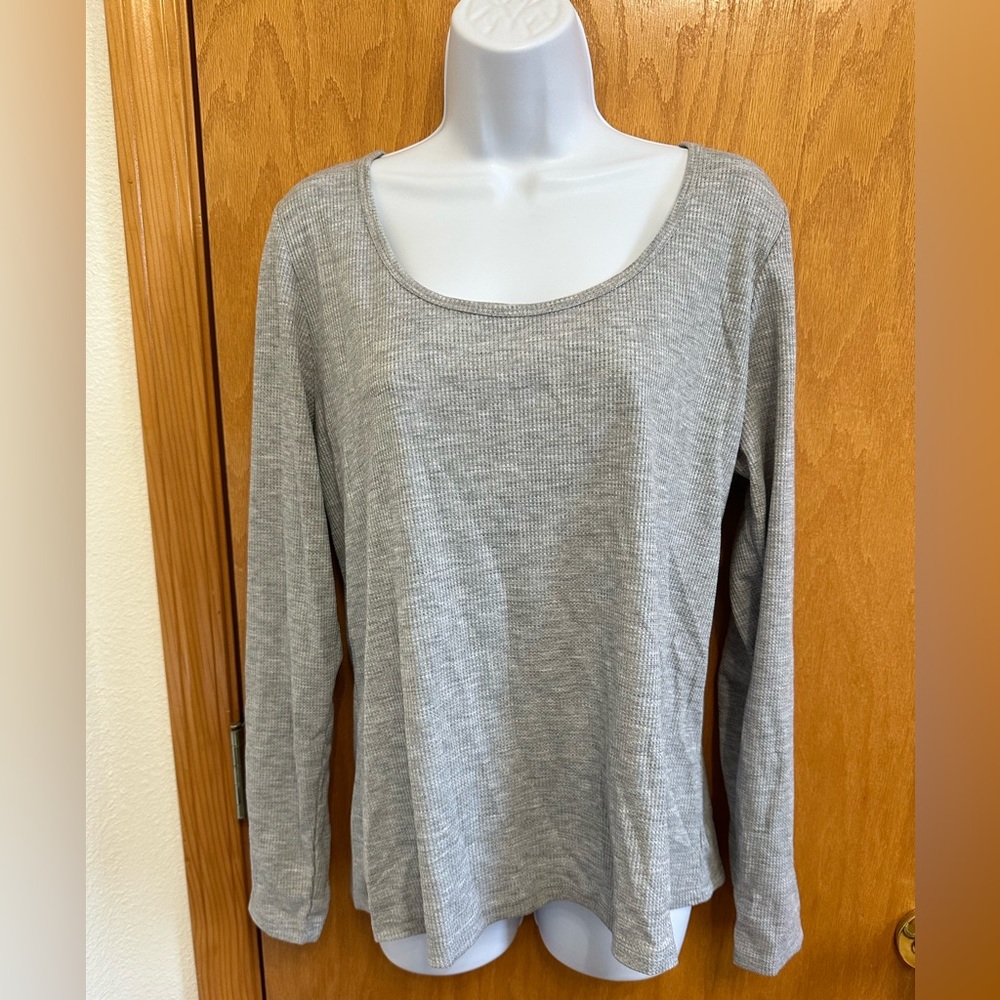 Jenni waffle knit lounge top